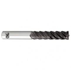 1/4 x 1/4 x 1-1/8 x 3 4Fl  Square Carbide End Mill - TiALN - Eagle Tool & Supply