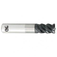 10mm x 10mm x 15mm x 80mm 4Fl 1mm Square Carbide End Mill - TiALN - Eagle Tool & Supply