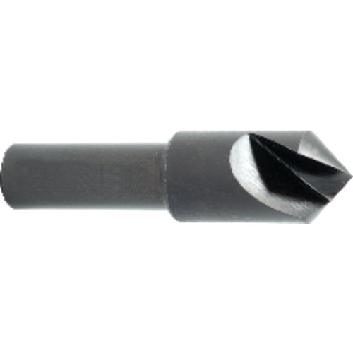 1/2″ Cutting Dia. 1/4″Shank Dia, 1 Flute, 120 Degrees, HSS Countersink Series/List #1752 - Eagle Tool & Supply
