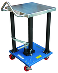 Hydraulic Lift Table - 20 x 36'' 1,000 lb Capacity; 36 to 54" Service Range - Eagle Tool & Supply