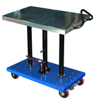 Hydraulic Lift Table - 32 x 48'' 6,000 lb Capacity; 36 to 54" Service Range - Eagle Tool & Supply