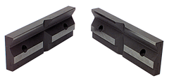 1-Pair Matching V-Groove Jaw Plates; For: 3" Speed Vise - Eagle Tool & Supply