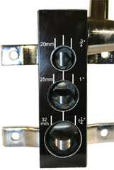 Pipe/Tube Notcher - 1-1/4" Pipe; 1-5/8" Tube Capacity - Eagle Tool & Supply