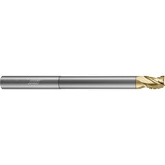 ‎3 Flute - Corner Radius - 35 Degree Helix - 0.3125″ (5/16) Cutter DIA × 0.3125″ (5/16) Shank DIA × 0.0300″ Radius × 0.4375″ (7/16) LOC × 4.0000″ (4) OAL × 1.4370″ (1-7/16) Reach - ZPLUS Coated