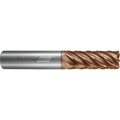 ‎7 FL - Corner Radius - 0.3750″ (3/8) Cutter DIA × 0.3750″ (3/8) Shank DIA × 0.0200″ Radius × 1.5000″ (1-1/2) LOC × 3.5000″ (3-1/2) OAL  - TPLUS Coated