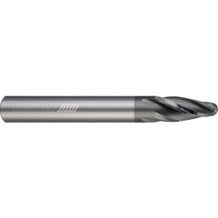 ‎4 Flute - Oval - 0.3750″ (3/8) Cutter DIA × 0.3750″ (3/8) Shank DIA × 3.0000″ (3) Major Radius × 0.0938″ Tip Radius × 0.8260″ LOC × 2.5000″ (2-1/2) OAL  - NPLUS Coated