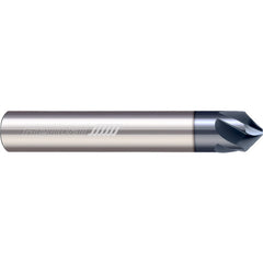 ‎0.2500″ (1/4) Shank DIA × 82 Degree Included Angle - 5 Helical FL - APLUS Coated