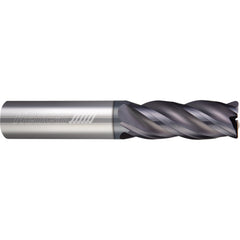 ‎4 Flute - Corner Radius - 0.6250″ (5/8) Cutter DIA × 0.6250″ (5/8) Shank DIA × 0.0200″ Radius × 1.2500″ (1-1/4) LOC × 3.5000″ (3-1/2) OAL  - APLUS Coated