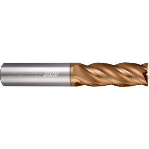 ‎4 Flute - Square - 0.3750″ (3/8) Cutter DIA × 0.3750″ (3/8) Shank DIA × 1.2500″ (1-1/4) LOC × 3.0000″ (3) OAL  - TPLUS Coated