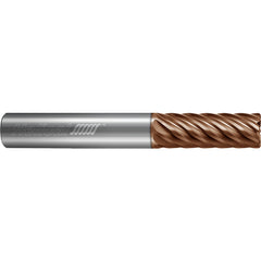 ‎8 FL - Corner Radius - 0.7500″ (3/4) Cutter DIA × 0.7500″ (3/4) Shank DIA × 0.0600″ Radius × 2.2500″ (2-1/4) LOC × 5.0000″ (5) OAL  - TPLUS Coated