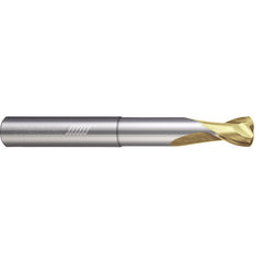 ‎2 Flute - Feed Mill - 10.000 mm Cutter DIA × 10.000 mm Shank DIA × 10.000 mm LOC × 125.000 mm OAL × 40.000 mm Reach - ZPLUS Coated