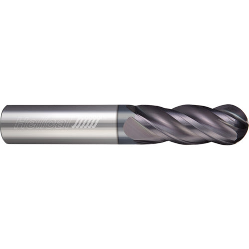 ‎4 Flute - Ball - 12.000 mm Cutter DIA × 12.000 mm Shank DIA × 6.000 mm Radius × 18.000 mm LOC × 75.000 mm OAL  - APLUS Coated