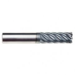 10mm x 10mm x 25mm x 72mm x 7 Flute  0,5mmR 2.5xD Pow-R-Path Mill AlCRNX Coated-Series IPT7-CR - Eagle Tool & Supply