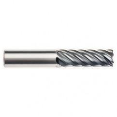 10mm x 10mm x 30mm x 75mm x 7 Flute  Square 3xD Pow-R-Path Mill AlCRNX Coated-Series IPT7-SQ - Eagle Tool & Supply