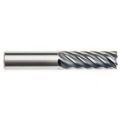 6mm x 6mm x 24mm x 75mm x 7 Flute  Square 4xD Pow-R-Path Mill AlCRNX Coated-Series IPT7-SQ - Eagle Tool & Supply