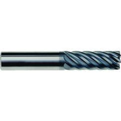 3/8 x 3/8 x 1-5/16 x 3-1/2 x .030 Rad 9 Flute End Mill IPT9-AlCrNX Coated - Eagle Tool & Supply