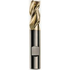 1/2 x 1/2 x 2 x 4 Square 3 Flute Carbide M223 Streaker End Mill-ZrN - Eagle Tool & Supply