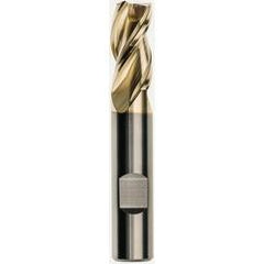 1 x 1 x 3-1/4 x 6 Square 3 Flute Carbide M223 Streaker End Mill-ZrN - Eagle Tool & Supply