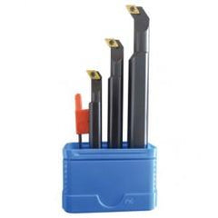 Set of 3 Boring Bars - Includes 1 of Each: S06JSTFCR2, S08KSTFCR2, S10MSTFCR2 - Eagle Tool & Supply