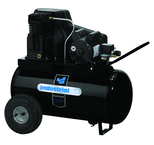 20 Gal. Single Stage Air Compressor, Horizontal, Portable, 155 PSI - Eagle Tool & Supply