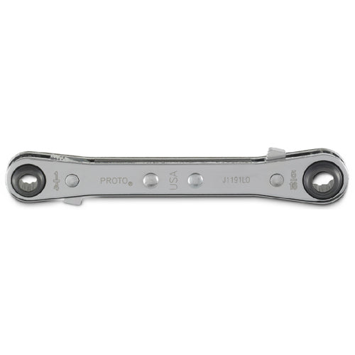 ‎Proto Double Box Reversible Ratcheting Wrench 1/4″ × 5/16″ - 12 Point - Eagle Tool & Supply