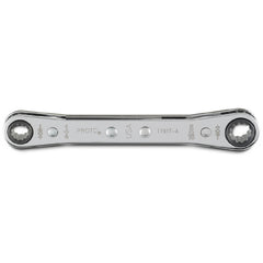 ‎Proto Double Box Ratcheting Wrench 1/4″ × 5/16″ - 12 Point - Eagle Tool & Supply