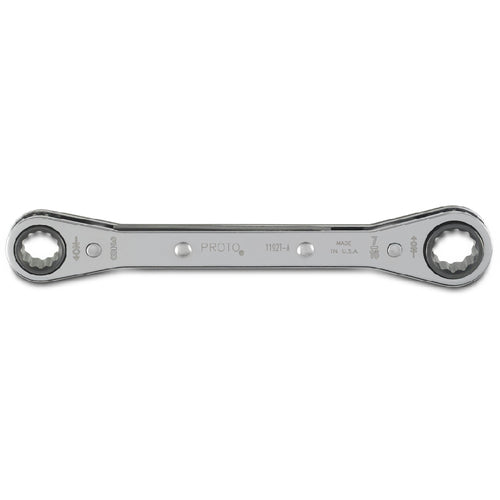 ‎Proto Double Box Ratcheting Wrench 3/8″ × 7/16″ - 12 Point - Eagle Tool & Supply