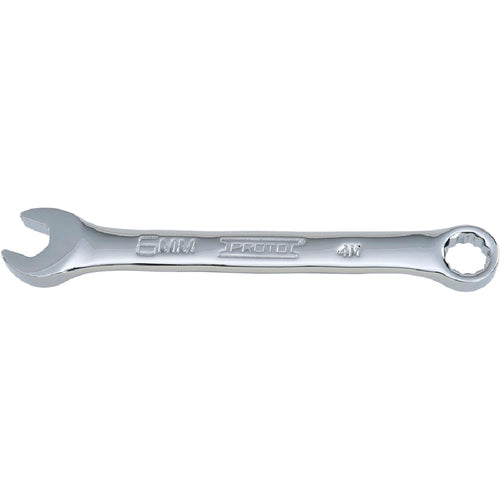 ‎Proto Full Polish Metric Short Combination Wrench 6 mm - 12 Point - Eagle Tool & Supply