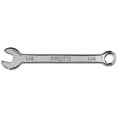 ‎Proto 1/4″ Short Combination Wrench- 6 Point - Eagle Tool & Supply