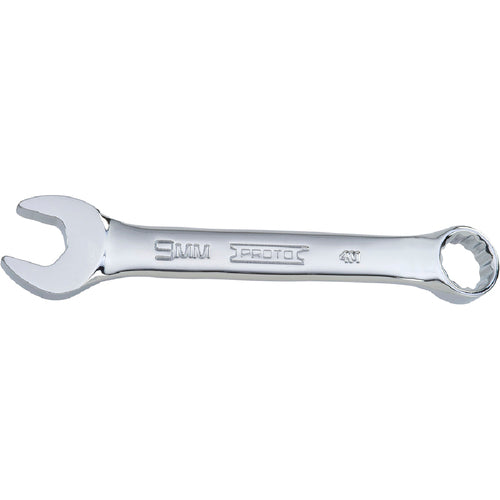 ‎Proto Full Polish Metric Short Combination Wrench 9 mm - 12 Point - Eagle Tool & Supply