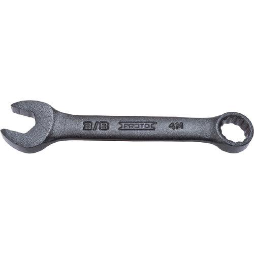 ‎Proto Black Oxide Short Combination Wrench 3/8″ - 12 Point - Eagle Tool & Supply