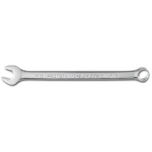 ‎Proto Full Polish Combination Wrench 7/16″ - 12 Point - Eagle Tool & Supply