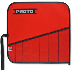 Proto Red Canvas 7-Pocket Tool Roll - Eagle Tool & Supply