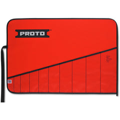 Proto Red Canvas 10-Pocket Tool Roll - Eagle Tool & Supply