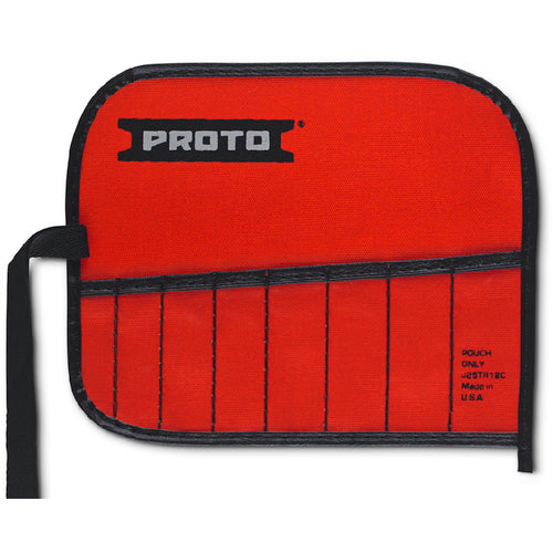Proto Red Canvas 8-Pocket Tool Roll - Eagle Tool & Supply