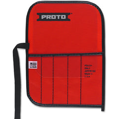 Proto Red Canvas 5-Pocket Tool Roll - Eagle Tool & Supply