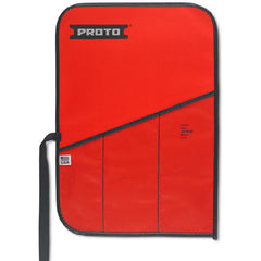 Proto Red Canvas 3-Pocket Tool Roll - Eagle Tool & Supply