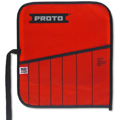 Proto Red Canvas 7-Pocket Tool Roll - Eagle Tool & Supply