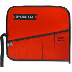 Proto Red Canvas 6-Pocket Tool Roll - Eagle Tool & Supply