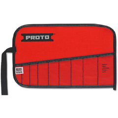 Proto Red Canvas 9-Pocket Tool Roll - Eagle Tool & Supply