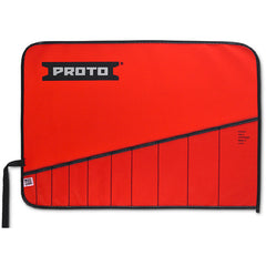 Proto Red Canvas 10-Pocket Tool Roll - Eagle Tool & Supply