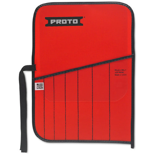 Proto Red Canvas 7-Pocket Tool Roll - Eagle Tool & Supply
