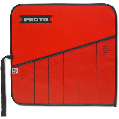 Proto Red Canvas 7-Pocket Tool Roll - Eagle Tool & Supply