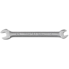 Proto Satin Open-End Wrench - 1/4″ × 5/16″ - Eagle Tool & Supply