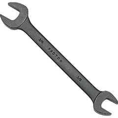 Proto Black Oxide Open-End Wrench - 3/8″ × 7/16″ - Eagle Tool & Supply