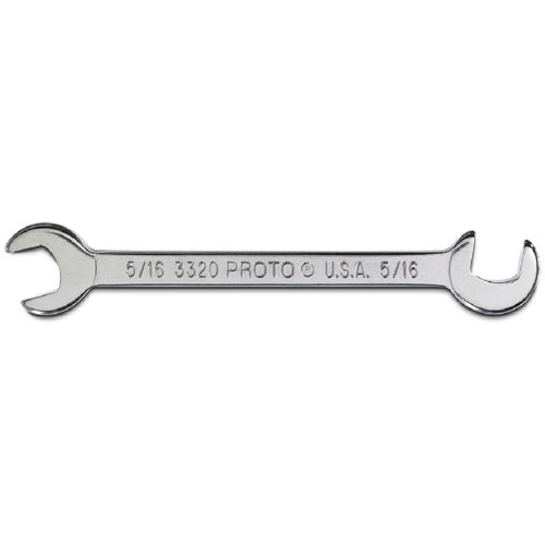 Proto Short Satin Angle Open-End Wrench - 5/16″ - Eagle Tool & Supply