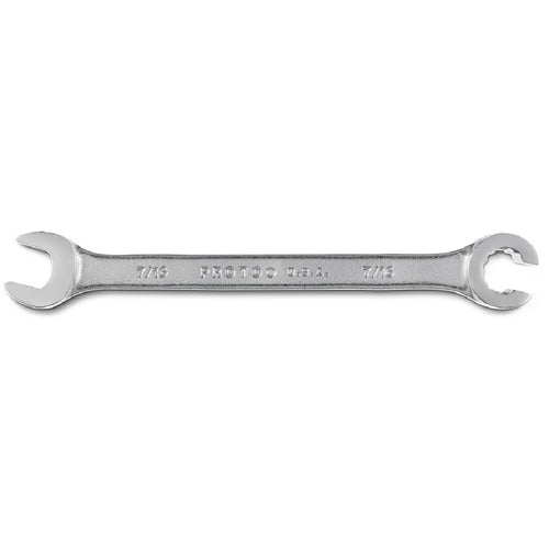 ‎Proto Satin Combination Flare Nut Wrench 7/16″ - 12 Point - Eagle Tool & Supply