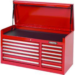 Proto® 440SS 41" Top Chest - 12 Drawer, Black - Eagle Tool & Supply