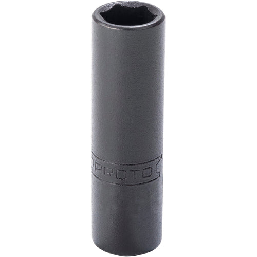 ‎Proto 1/4″ Drive Black Oxide Deep Socket 1/2″ - 6 Point - Eagle Tool & Supply