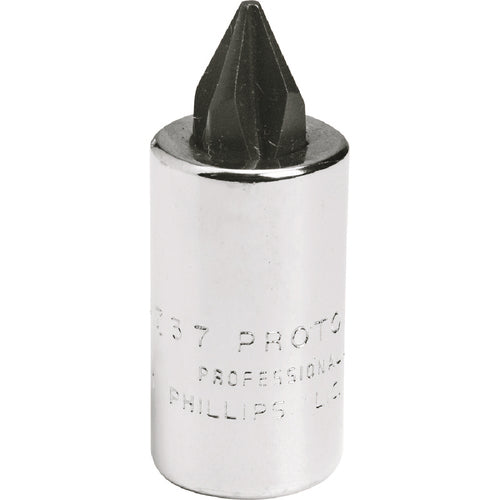 Proto 1/4″ Drive Phillips Screwdriver Bit Socket - # 1 - Eagle Tool & Supply